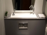 WiCi Bati Waschbecken auf Wand-WC intergriert - Frau D (Frankreich - 90)